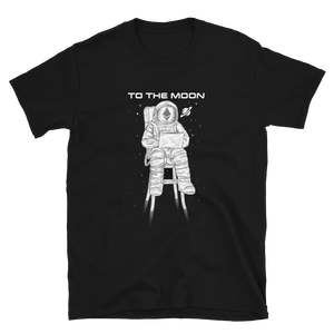 Open image in slideshow, To The Moon Ethereum Astronaut T-Shirt
