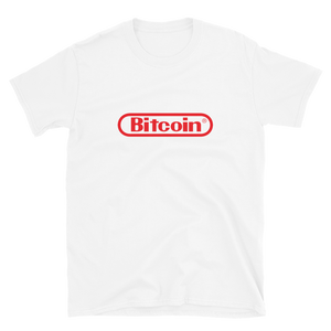 Open image in slideshow, Bitcoin Nintendo T-Shirt
