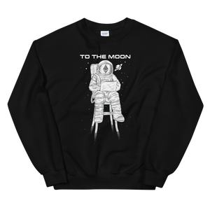 Open image in slideshow, To The Moon Ethereum Astronaut Sweatshirt
