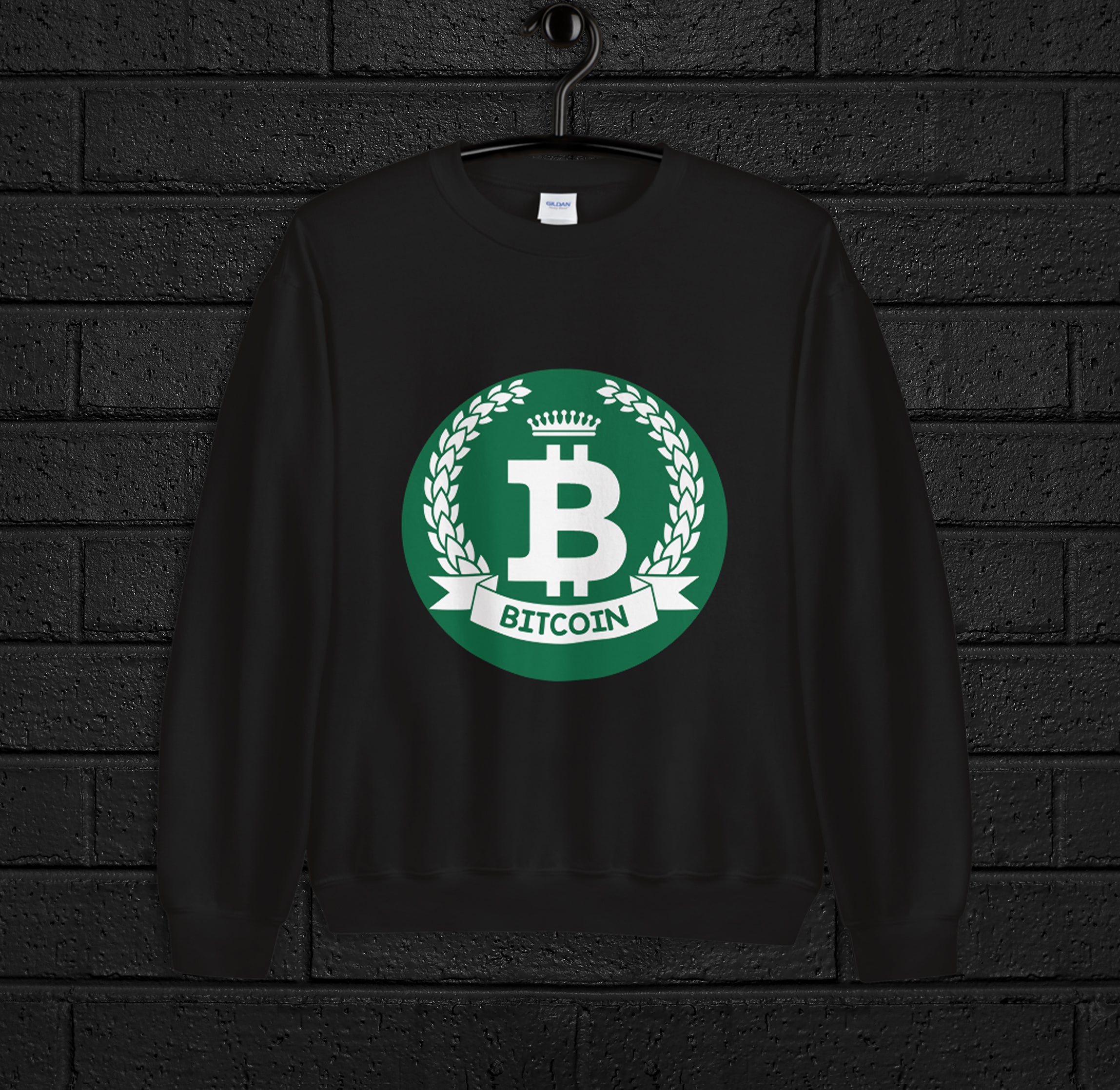 Bitcoin Starbucks Style Sweatshirt