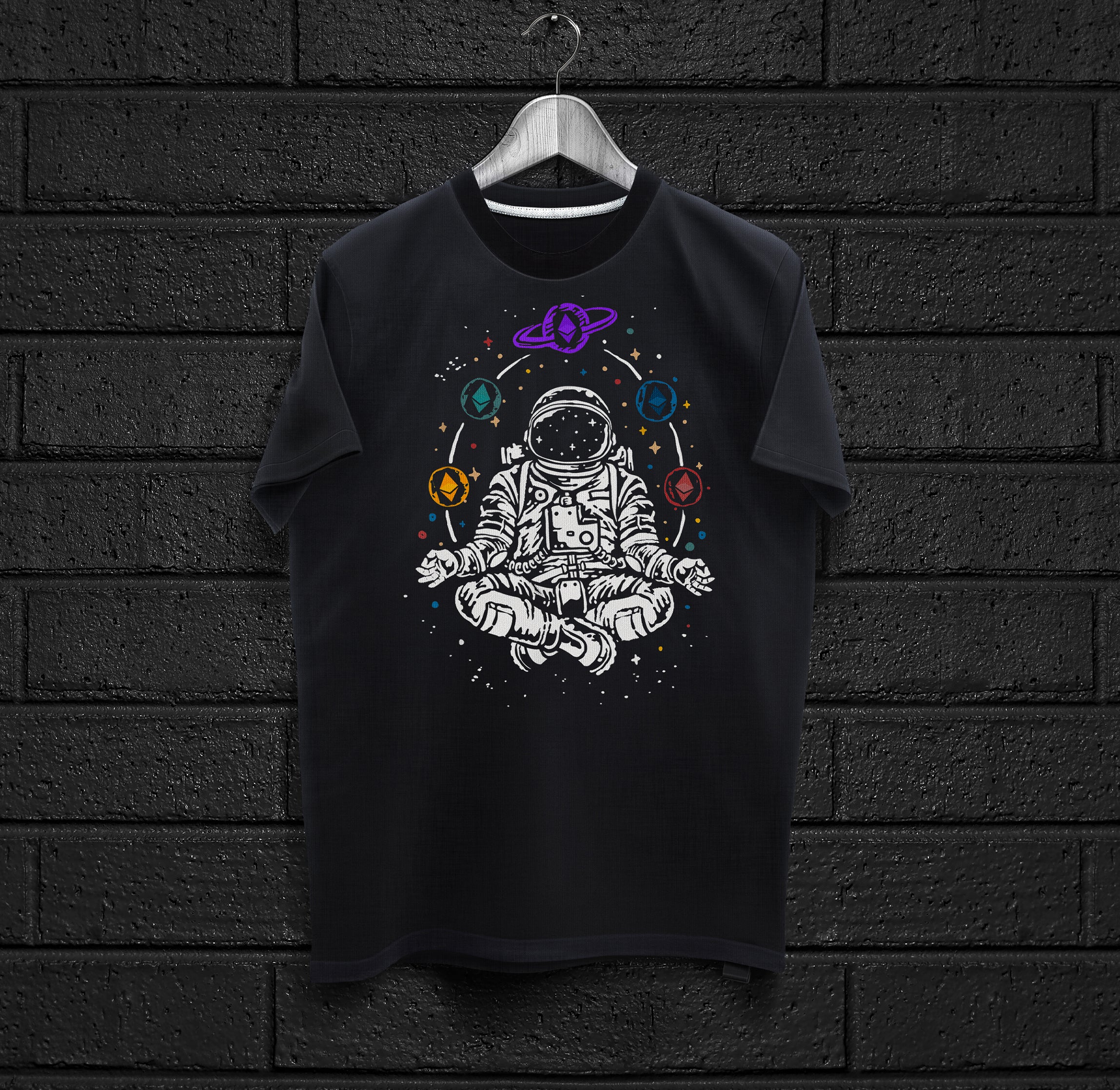 Hodl Planets Ethereum T-Shirt