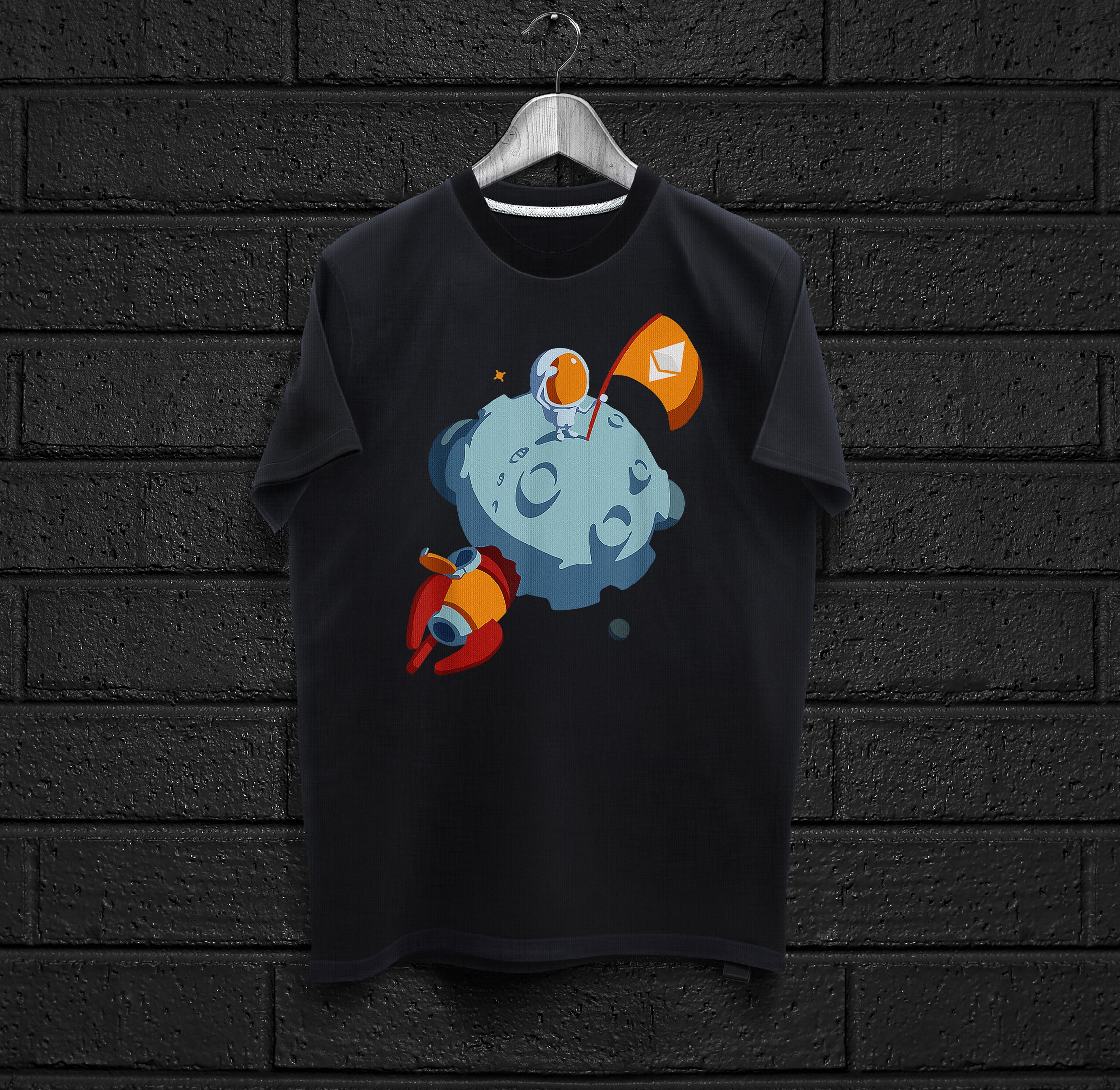 Moon Landing Ethereum T-Shirt