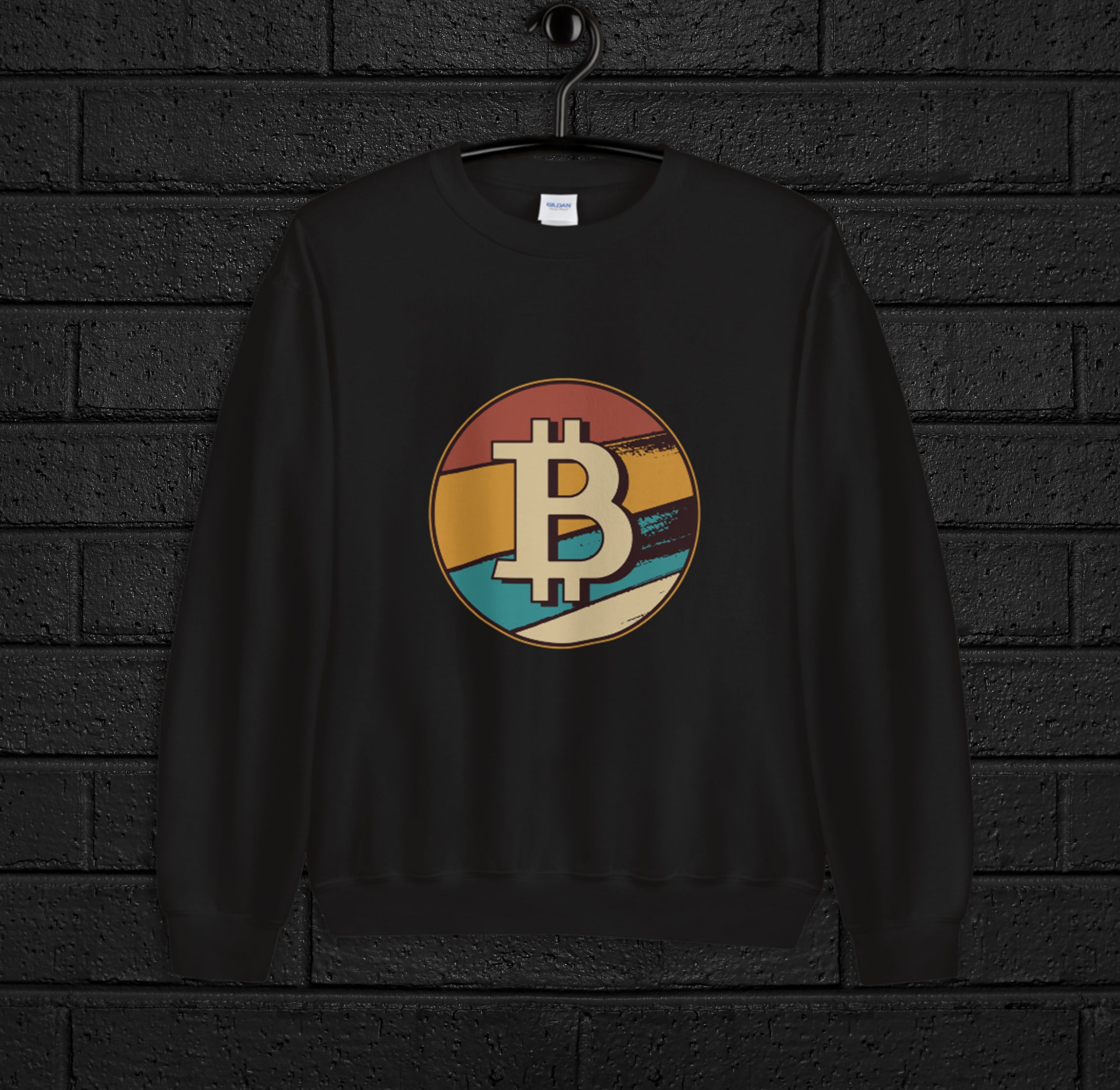 Vintage Bitcoin Sweatshirt