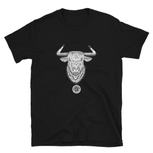 Bitcoin Bull Black T-shirt