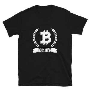 Bitcoin Be Positive Black T-Shirt