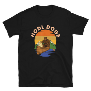 Open image in slideshow, Hodl Bigfoot Doge T-Shirt
