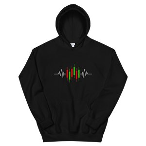 Open image in slideshow, Trading Heartbeat Hoodie
