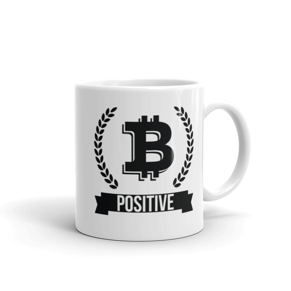 Bitcoin Be Positive Mug